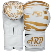 Boxing Gloves Art Leather Punch Training Sparring Kickboxing MMA Fighting