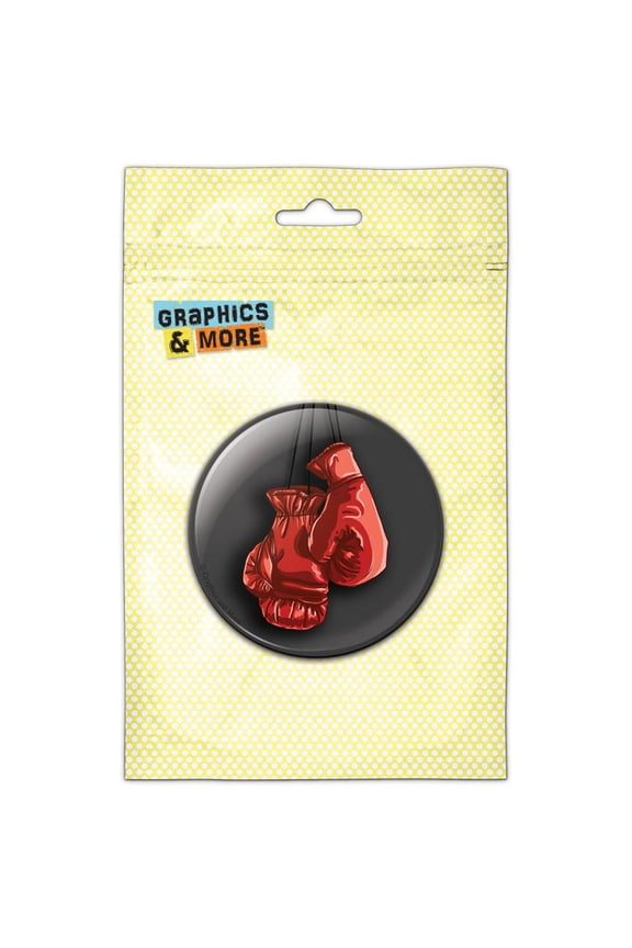 Boxing Gloves Boxer Pinback Button Pin Badge