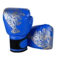 thumbnail image 1 of Boxing Gloves,Boxing Gloves for 3-8 Years Boxing Gloves Boxing Gloves (PU, Tiger Print),Unisex, Training Gloves for Boxing, Muay Thai,Bag Work,Fitness & Martial Arts Protective Gear(Blue), 1 of 9