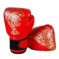 thumbnail image 1 of Boxing Gloves,Boxing Training Gloves with Elastic Pad Wrist Guard,Boxing Gloves for Men and Women,Kickboxing Gloves,Sparring Gloves,Heavy Bag Workout Gloves for Boxing,Kickboxing,Muay Thai(Red), 1 of 9