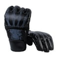 thumbnail image 1 of Boxing Gloves Breathable Protective Gear for Men Women Punching Bag Sparring Hand Black, 1 of 10