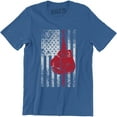 thumbnail image 1 of Boxing Gloves - Gym Training Pride Patriotic Men's Fighter T-Shirt, 1 of 4