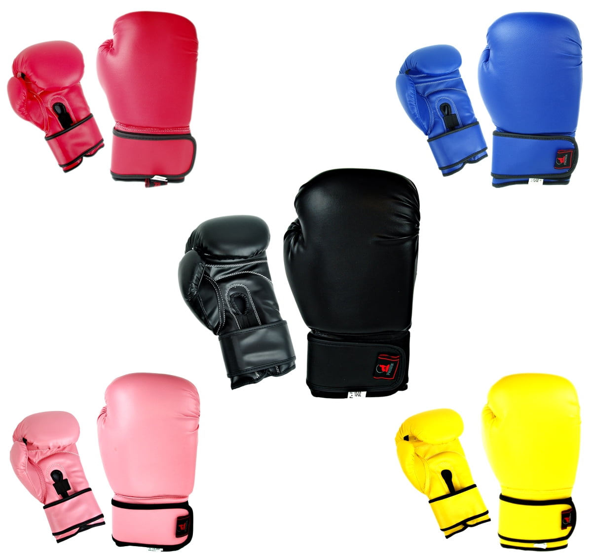Boxing Gloves Kick Boxing Muay Thai Training Sparring Gloves Synthetic Leather Boxing Gloves