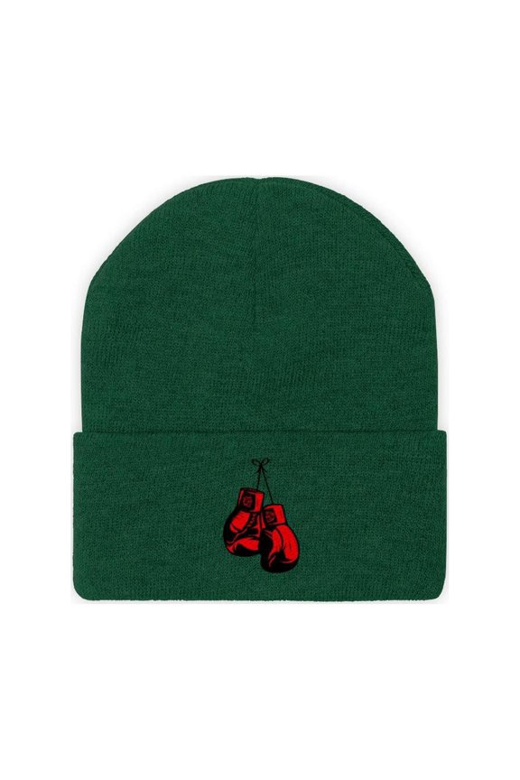 Boxing Gloves Knit Beanie