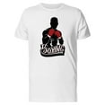 thumbnail image 1 of Boxing Gloves Man Silhouette T-Shirt Men -Image by Shutterstock, Male 4X-Large, 1 of 4
