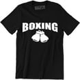 thumbnail image 1 of Boxing Gloves - Martial Art Gym Training Birthday Gift Idea Men's T-Shirt, 1 of 4