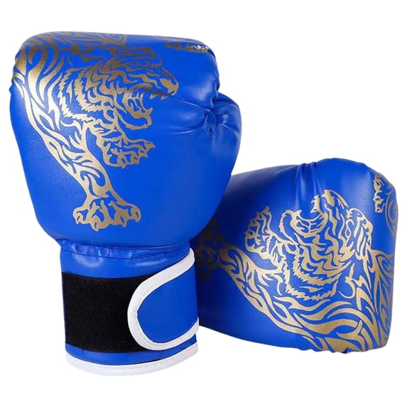 Boxing Gloves for Men and Women,Entry Level Training Gloves with Tiger Pattern,Secure Fit Hook and Loop Closure,Training Fight Gloves for Muay Thai,Kickboxing & Mixed Martial(11.81")