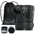 thumbnail image 1 of Boxing Gloves Men Women with Hand Wraps for Boxing, Muay Thai, Kickboxing, Punching Bag Workout traing and Sparing Gear Complete Boxing Kit, Size 8-16 O, 1 of 5
