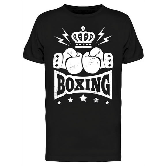 Boxing Gloves Sports T-Shirt Men -Image by Shutterstock, Male Large