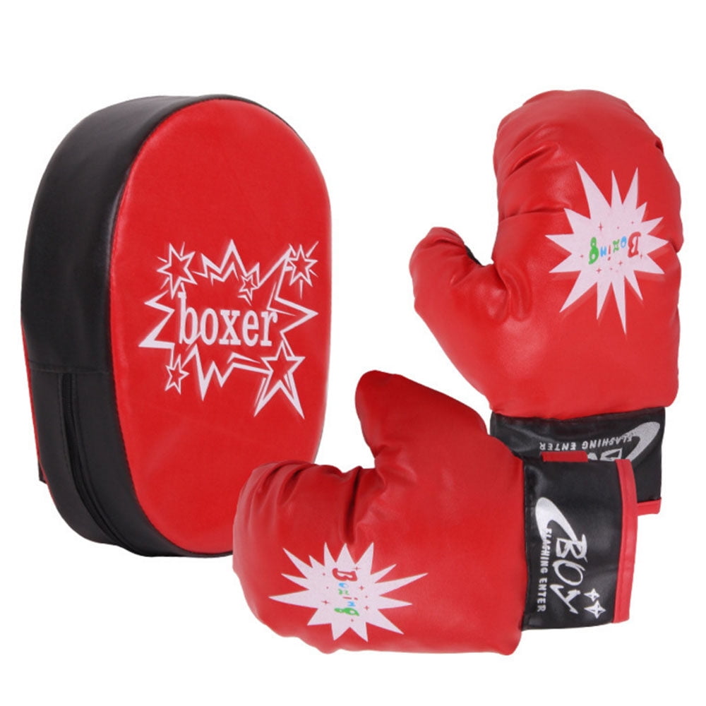 Boxing Gloves Toy for Boys 5 10 Year Old Kids Boxing Gloves Kit Punching Bag Educational Decompression Sandbag Hanging Toy Set Christmas Birthday Gift Walmart