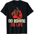 Boxing Gloves Vintage No Boxing No Life T-Shirt - Walmart.com