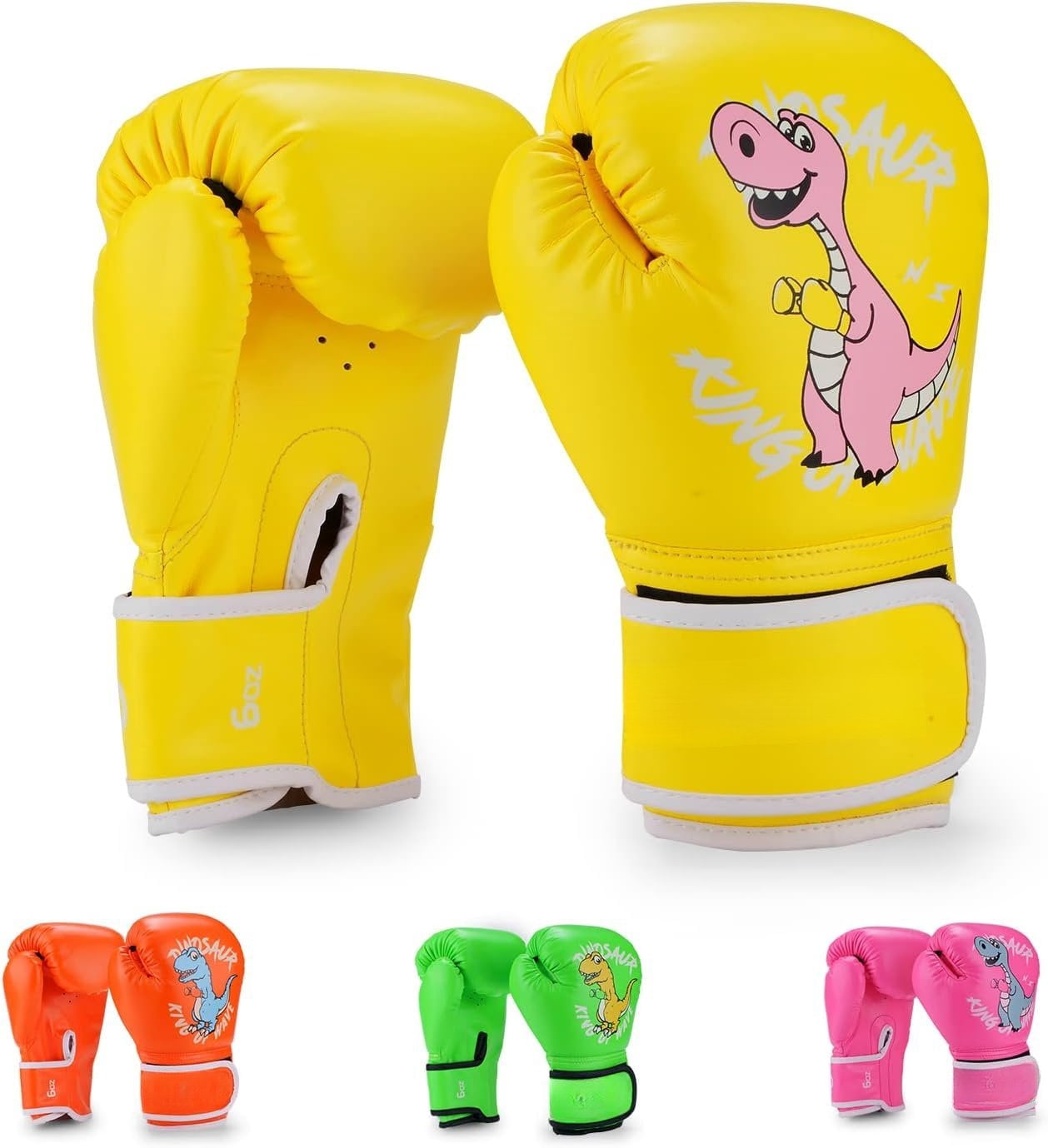Boxing Gloves for Boys and Girls, Youth Boxing  Gloves for  3-15, 4&6OZ Punching Bag Kickboxing Thai Mitts MMA  Sparring Gloves