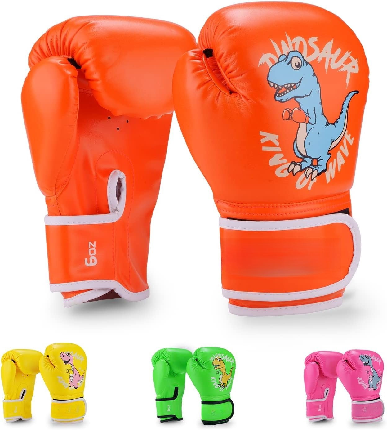 Boxing Gloves for Boys and Girls, Youth Boxing  Gloves for  3-15, 4&6OZ Punching Bag Kickboxing Thai Mitts MMA  Sparring Gloves