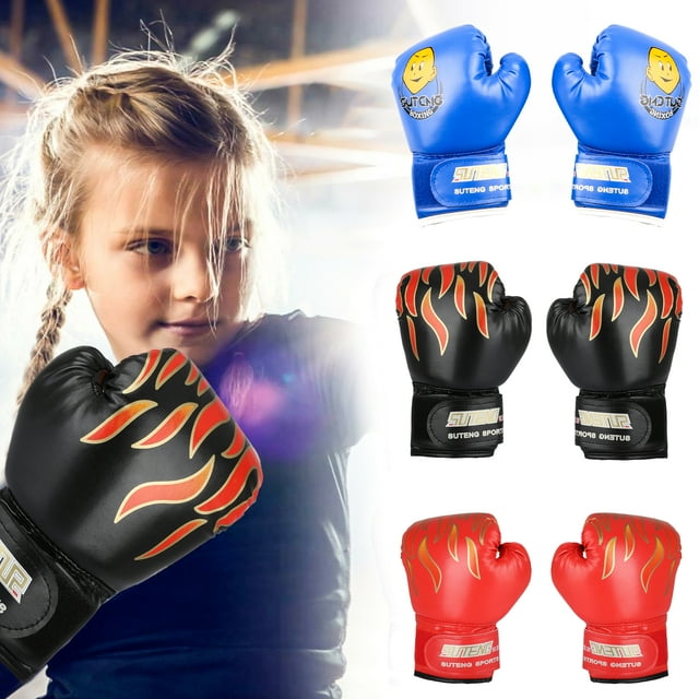 Boxing Gloves for Kids for Full Punching & Blocking Power, Cartoon PU