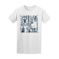 thumbnail image 1 of Boxing Hand Drawn Doodles Set T-Shirt Men -Image by Shutterstock, Male 4X-Large, 1 of 2