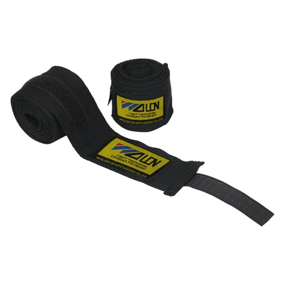 Boxing Hand Wraps Boxing Bandage, Quick Multi Lengths Wrist Straps, Elasticated, Padded Fist Hand Protection, Muay Thai MMA Martial Arts Punching Speed Bag Training Bandages - Pair