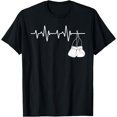 thumbnail image 1 of Boxing Heartbeat - Boxing Lover Boxer Kickboxing Fan T-Shirt mens t shirt，black，women，funny，misfits，men，journey，t-shirt, 1 of 4