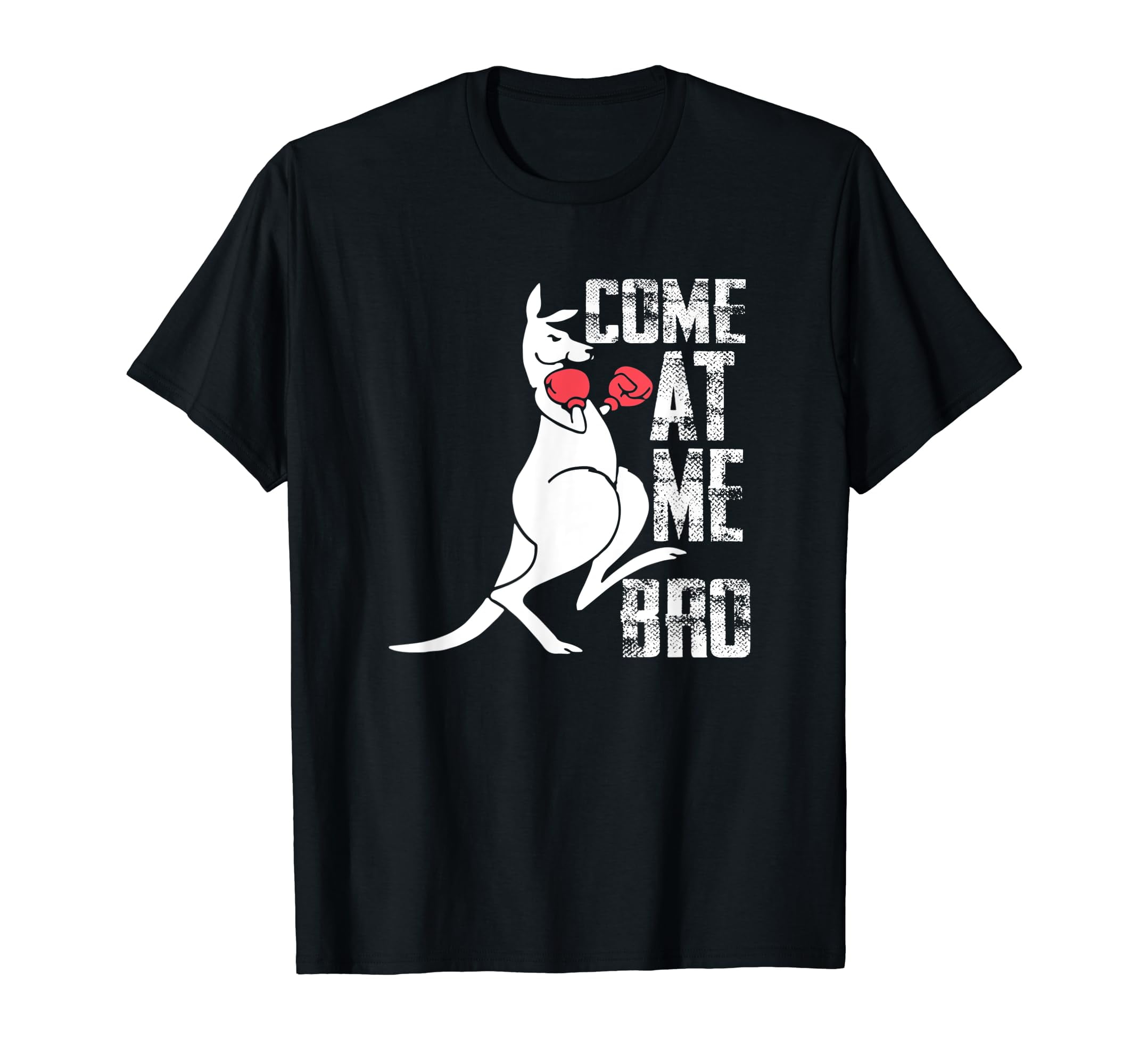 Boxing Kangaroo Come At Me Bro jumping Kangaroos Vintage Men T-Shirt ...