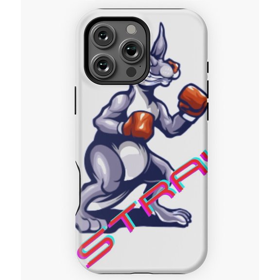 Boxing Kangaroo Straya Australian Phone Case for iPhone 16 15 14 13 12 11 Pro Max