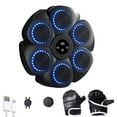 thumbnail image 1 of Boxing Machine,Boxing Game Wall,Music Boxing Machine, Interactive Punching Trainer,Large Size Wall Mounted Electronic Boxing Target for Adults Kids,Smart Music Boxing(Black+Gloves), 1 of 10