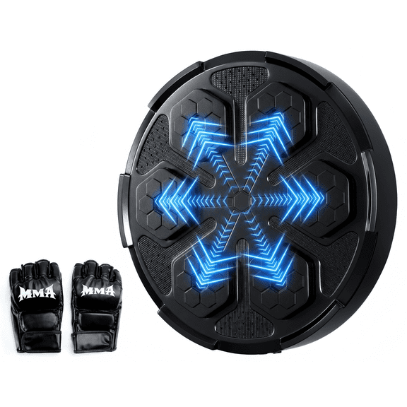 Boxing Machine, Smart Electronic Music Wall Mounted Boxing Machine Training Punching, Smart Boxing Target Workout Machine for Home, Indoor and Gym