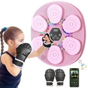 Boxing Machine with Gloves, Bluetooth Boxing Equipment for Kids & Adults, Wall Mounted Electronic Punching Machine for Home Gym Workout