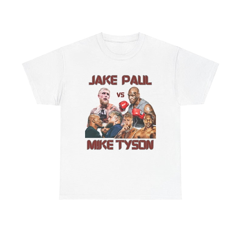 Boxing Match Tee, Jake Paul Vs Mike Tyson 2024, Graphic Tee, Unisex