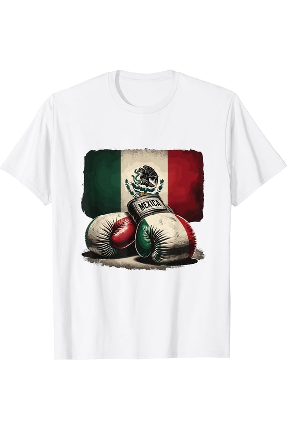 Boxing Mexico T-ShirtShort-sleeved shirts for both men and women