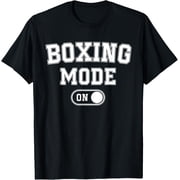 Boxing Mode On Funny Boxer Gift Fighter Coach Training T-Shirt