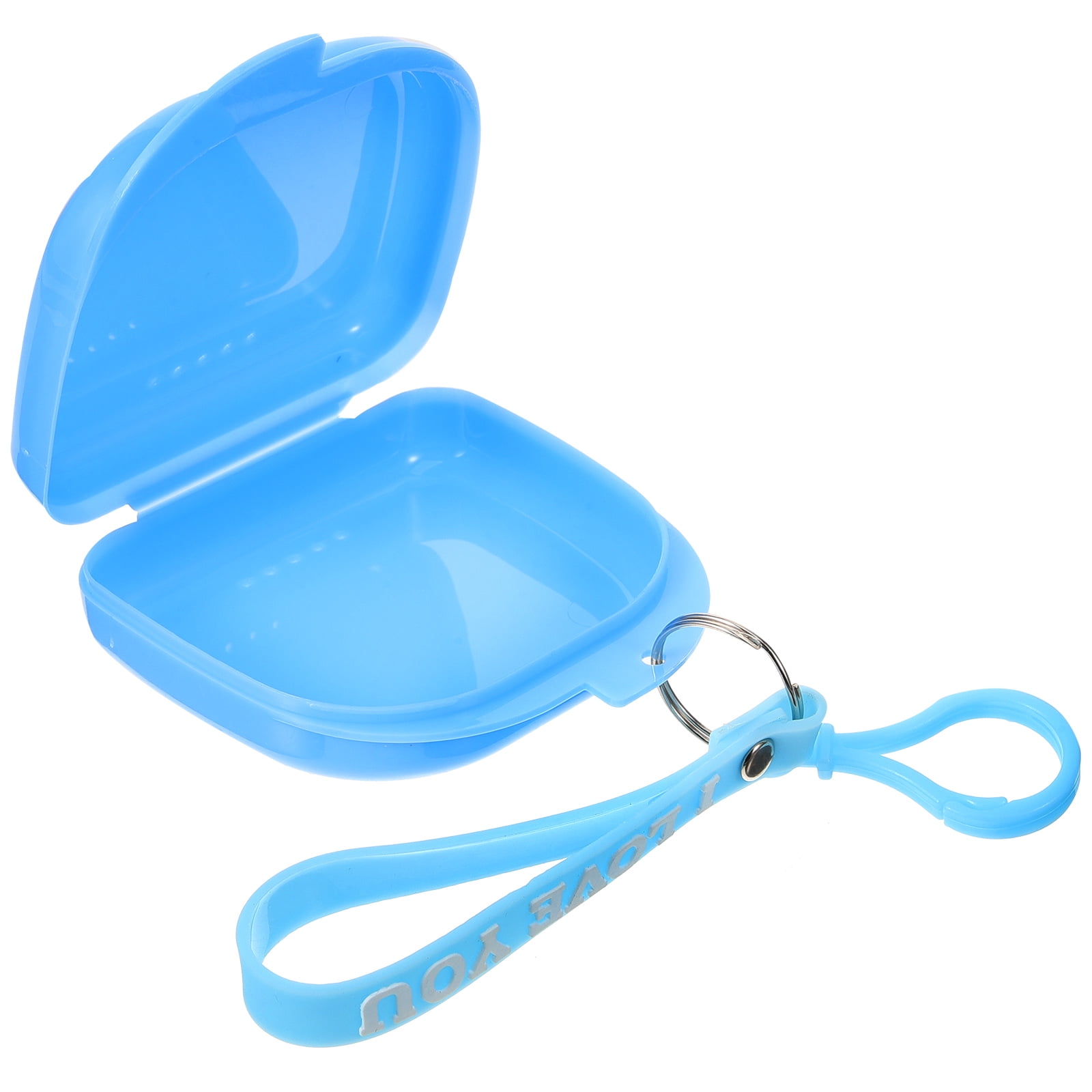 Boxing Mouthguard Portable Denture Case Retainer Container Holder Fake