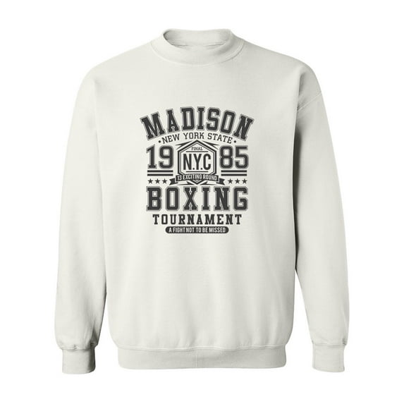 Boxing Ny Sweatshirt Men -Image by Shutterstock, Male x-Large