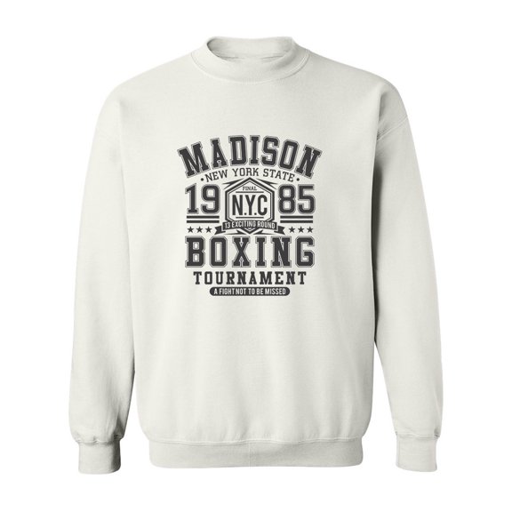 Boxing Ny Sweatshirt Men -Image by Shutterstock, Male x-Large