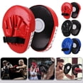 thumbnail image 1 of Boxing Pads Focus Mitts, Curved Hook and Jab Target Hand Pads, Great for MMA, Muay Thai, Kickboxing, Martial Arts, Karate Training, Padded Punching, Coaching Strike Shield, 1 of 10