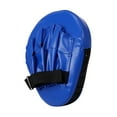 thumbnail image 1 of Boxing Pads for Men, Women, & Kids, Leather Focus Mitts for Martial Arts, Boxing Training, Curved Punch Mitts for Karate, Kickboxing,Muay Thai, Taekwondo(Blue), 1 of 6
