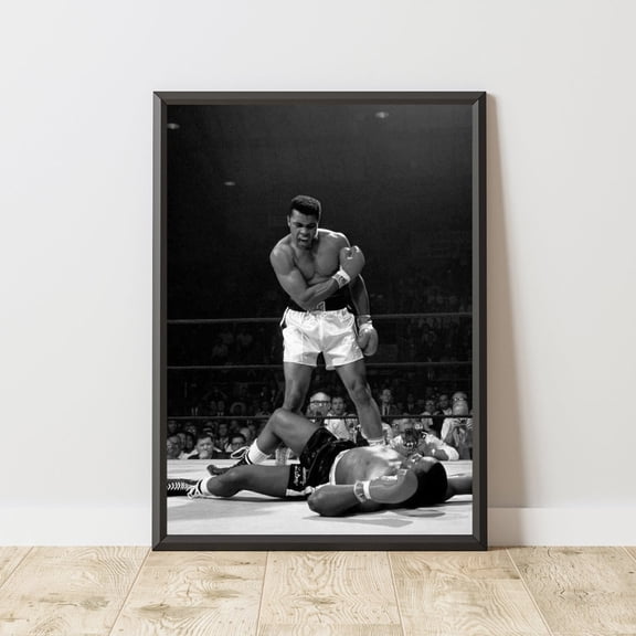 Boxing Poster, Boxing Print, Boxing Wall Art, Boxing Room Decor, Sports Poster, Unframed Paper Poster 24x36in