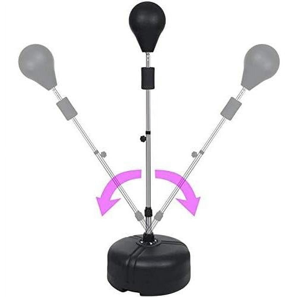 Boxing Punch Bag Adjustable Height Freestanding Reflex Punching Bags