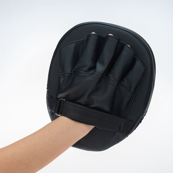 Boxing Punching Mitt,Thai Hand Pads Muay Thai Hand Leather Thick Curved Thick Curved Pad Mitt Pu Leather Pad Muay Thai Pu Leather Thick Siuke Dsfen