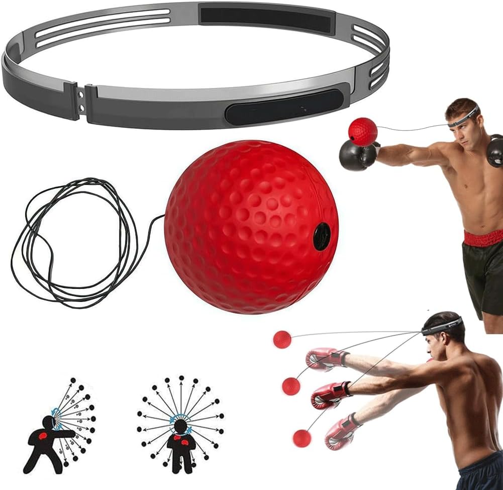 Boxing Training Equipment Boxing Reflex Ball Set - 3 Balls With ...
