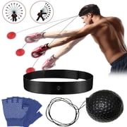 Boxing Reflex Ball,Boxing Training Ball Boxing Reflex Ball games Boxing BallAdjustable Elastic Head Band,Improve Reaction Speed and Hand Eye Coordination Training Boxing Equipment for Training at Home