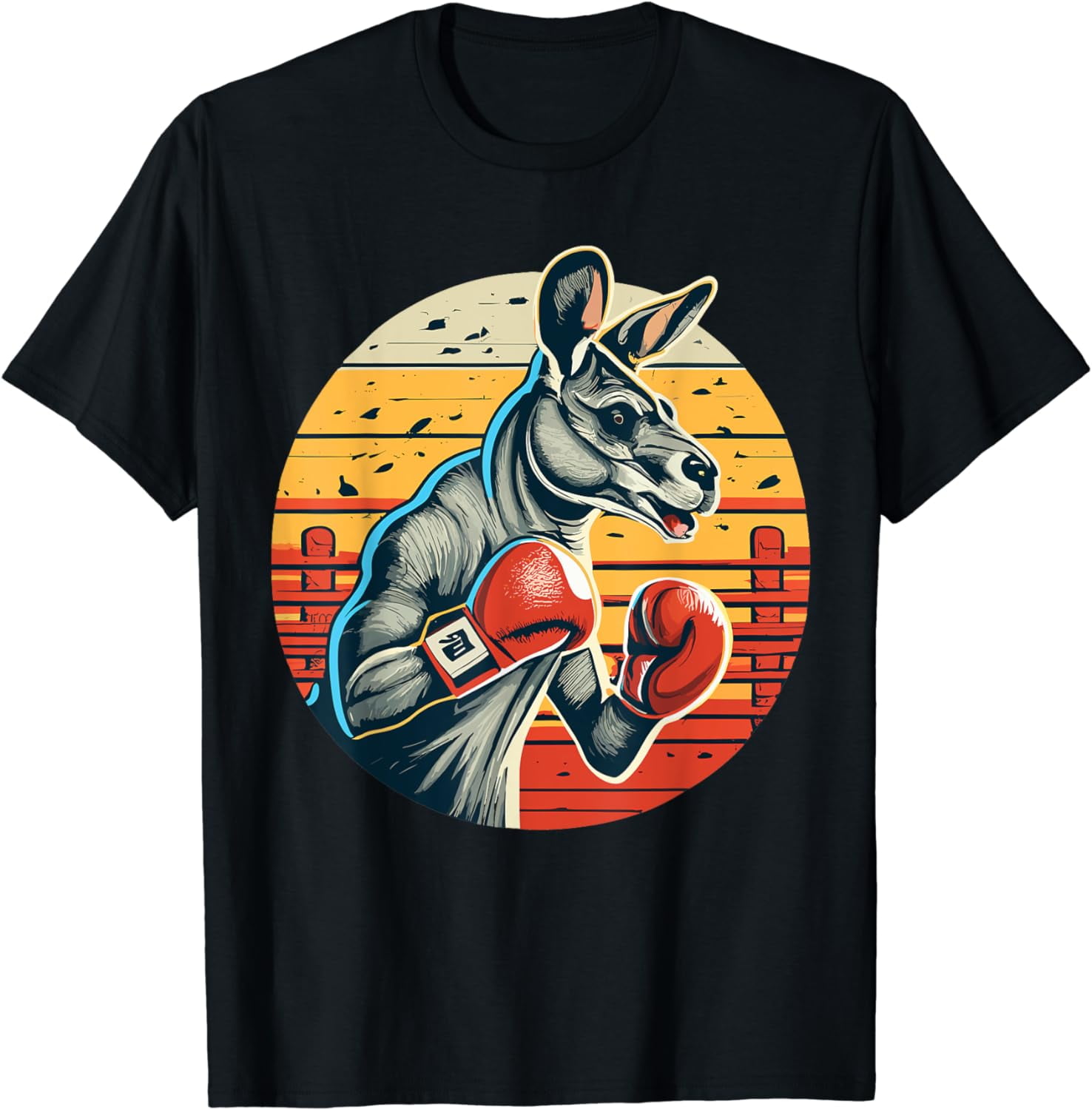 Boxing Roger Australian Kangaroo Boxing Boxer Kangaroo TShirt