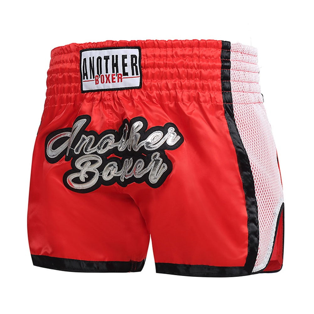 SMMASH MMA Shorts Skull Red S M L XL XXL XXXL MMA BJJ UFC Sport di Combattimento (L