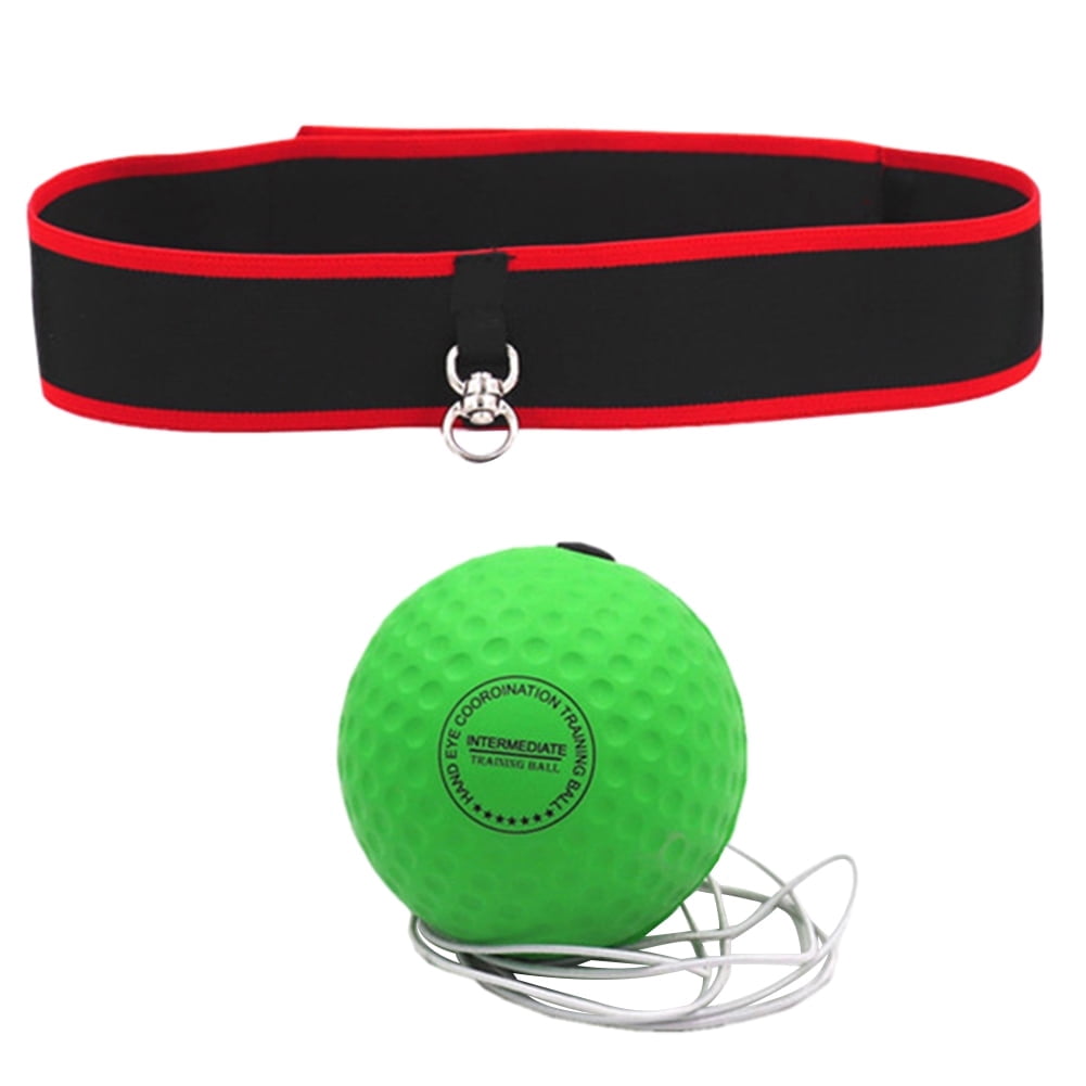 Boxing Training Ball with Adjustable Headband Hand Eye Coordination ...