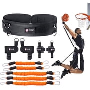 Boxing Training Resistance Band Set Leg Strength and Agility Training Strap System for Boxing,MMA,Muay Thai,Karate Combat, Basketball,Football Build Speed and Strength for Hitting