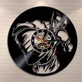 thumbnail image 1 of Boxing Vinyl Wall Clock,Vinyl Record Clock Wall Art Black Handmade Art Home Unique Gift idea, 1 of 6