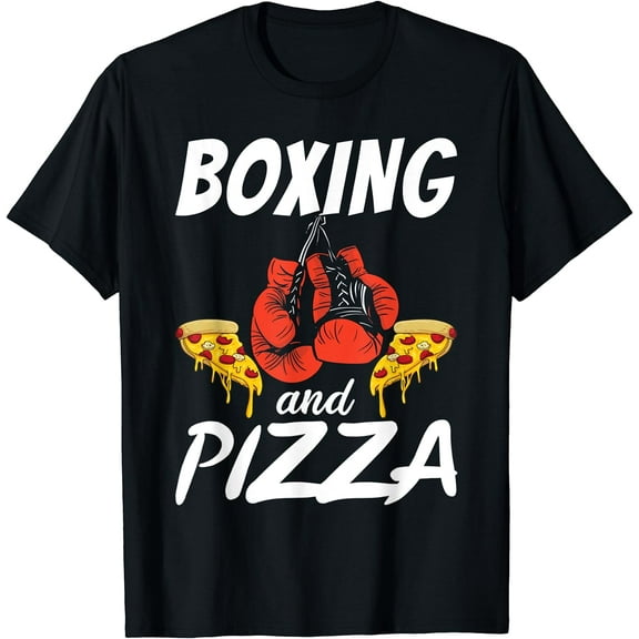 Boxing and Pizza Snack Pizzalove Pizza T-Shirt