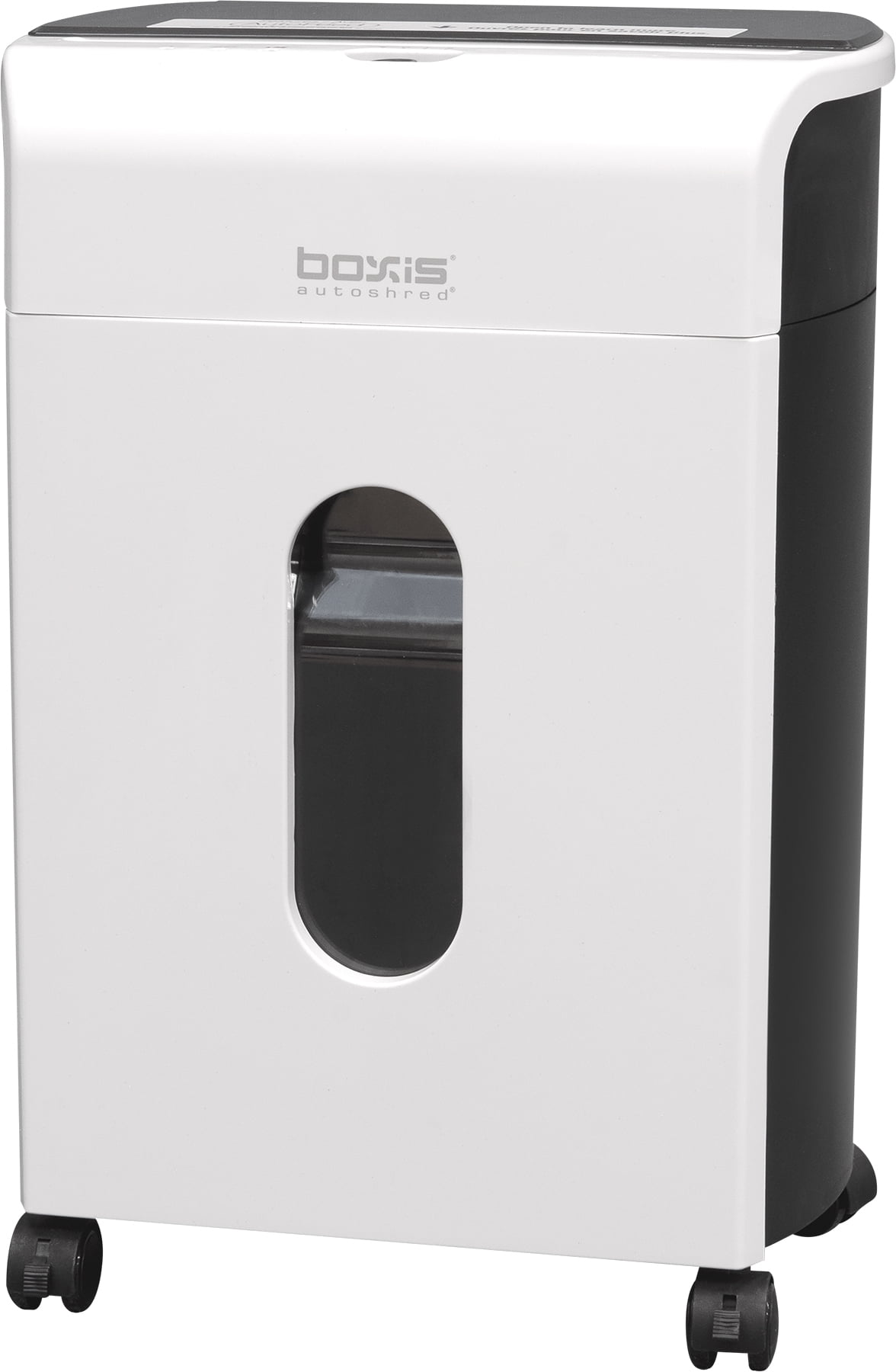 Boxis® AutoShred® 60-Sheet Auto Feed Microcut Paper Shredder - White -  Includes a 12 Pack of Shredcare® Lubricant Sheets 