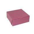 thumbnail image 1 of Boxit 10104B-195 Pink Lock Corner Bakery Box 1-100 Each, 1 of 1