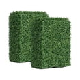 thumbnail image 1 of Boxwood Milan Artificial Hedge 20"X20" 6 Pack, 1 of 5