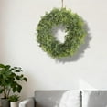 thumbnail image 1 of Boxwood Small Wreath For Front Door - Seasonality Mini Leaves Wreath, Indoor Outdoor Hanging Decor for Wall Window Wedding Home Party Farmhouse (E), 1 of 4
