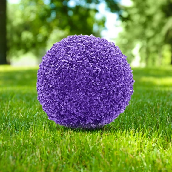 Boxwood Topiary 10 Inch Faux Topiary Ball Artificial Plant Boxwood Balls All-Year Green Artificial Flowers Decorative Balls for Backyard Balcony Garden Wedding and Home Décor
